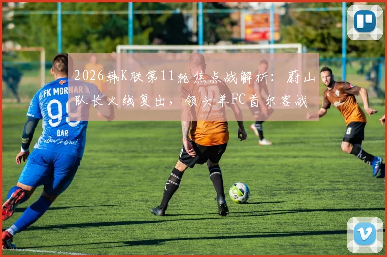 2026韩K联第11轮焦点战解析:蔚山队长火线复出,领头羊FC首尔客战遇考验,附最新积分榜与比分预测