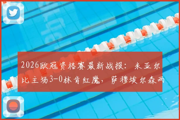 2026欧冠资格赛最新战报：米亚尔比主场3-0林肯红魔，萨穆埃尔森两球建功强势晋级